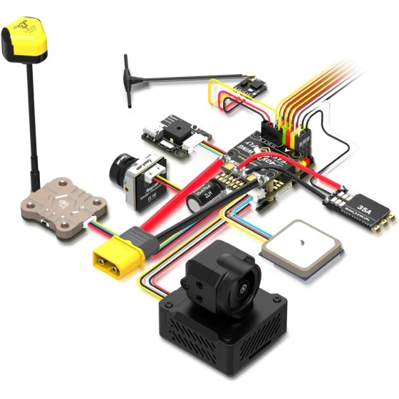 Speedybee F405 Wing Mini App Ardupilot Inav 2-6s Easy Fly Controlador de vuelo de ala fija para Rc Multirotor Modelo de avión